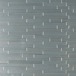 MSI Silverina Interlocking Polished Metal Mosaic SMOT-PNS-SILVER-5MM